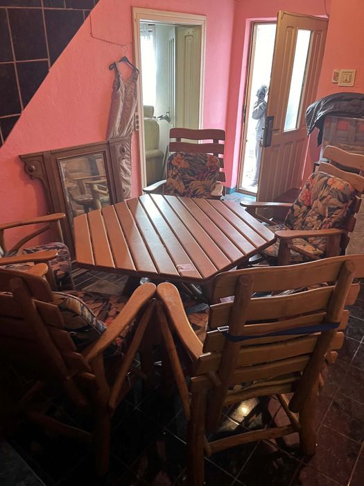 Set terasa lemn eucalipt