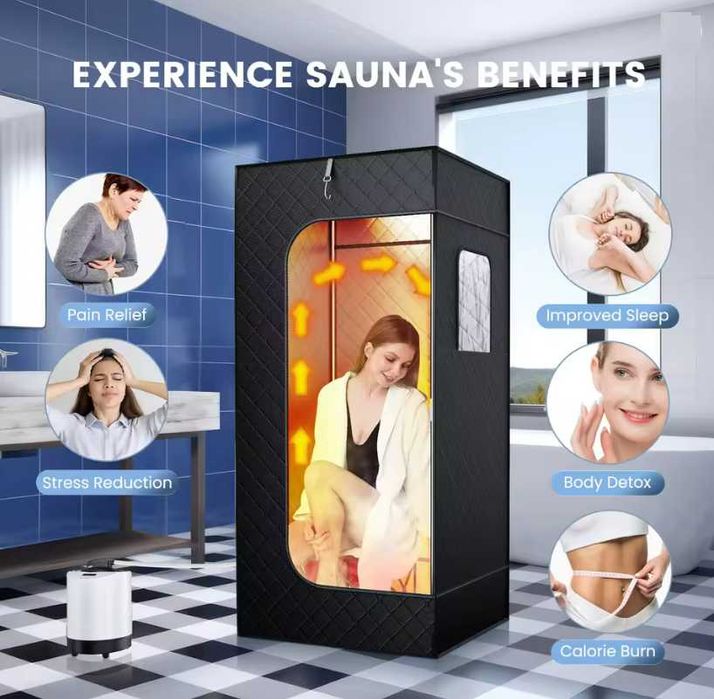 Sauna abur / pliabila / portabila / beauty spa / sigilata
