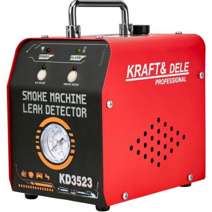 Машина за откриване на течове с пушек KRAFT&DELE , 12 V, 20 л/мин,