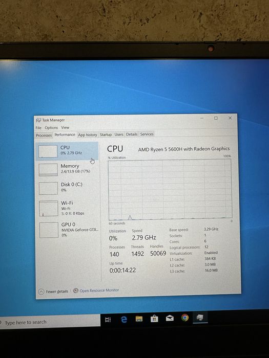Ofertă! IdeaPad Gaming 3, GTX1650, Ryzen 5 5600H