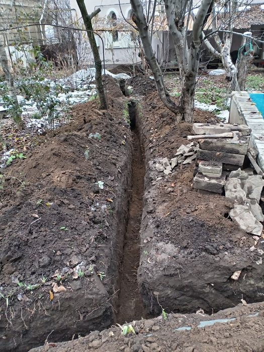 Копаем траншея, Септики под клуч