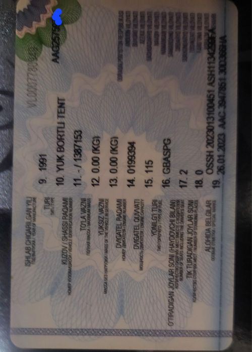 GAZ53  1991 yil. sotiladi