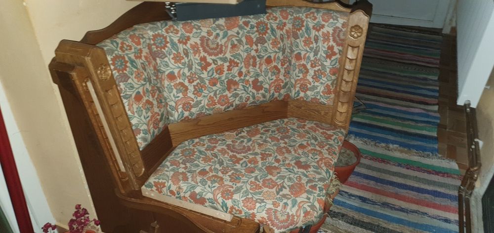 Banca de colt Colțar lemn masiv