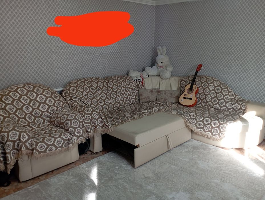 Угловой диван с креслом - 150 тысяч