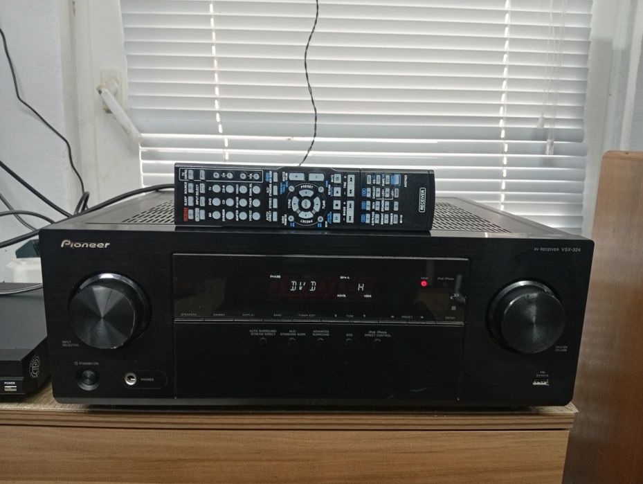 5.1 канален ресивър PIONEER VSX-324 USB  hdmi
