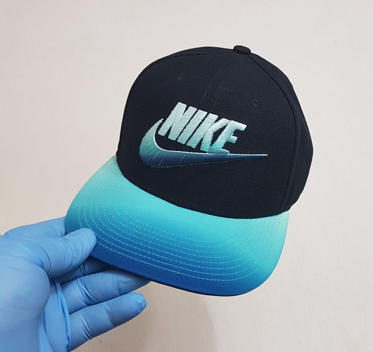 Sapca Nike True Black & Light Blue SnapBack Cap, One Size unisex