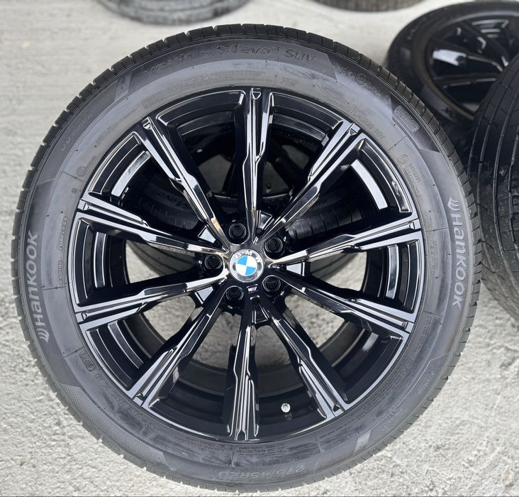 Jante Bmw X5 X6 R20 G05 G06 Originale M740 Black Hankook 90% de vara
