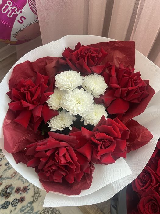 Цветы свежие 51 роза