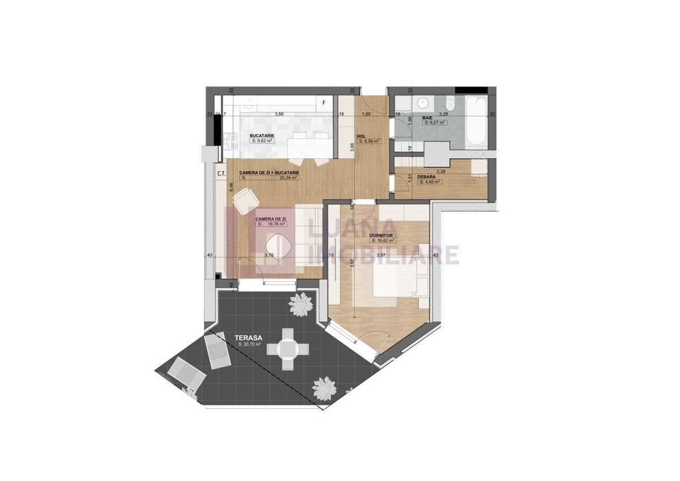 Apartament 2 camere premium de vanzare | Evo Doamna Stanca |