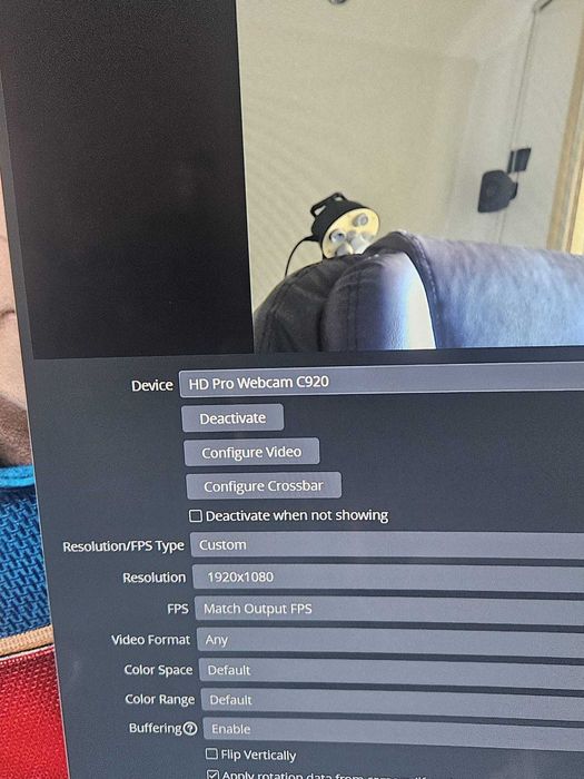 Logitech C920 ProHD FullHD 1080p,Videochat,Gaming,OBS,Jasmin.Lentila Sony!