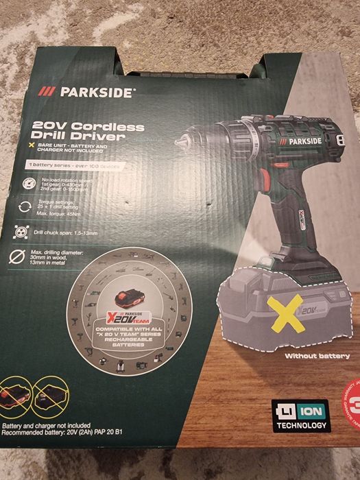 Bormasina Parkside 20 V