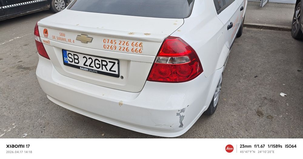 Vând Chevrolet aveo 1.4 benzina -gpl
