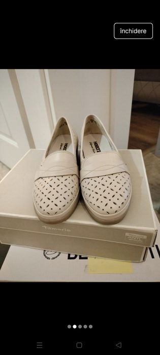 Pantofi ortopedici, de piele, noi