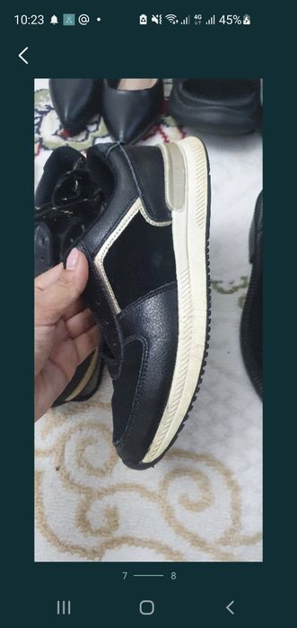 Пакет обуви 39 размера 10.000тг