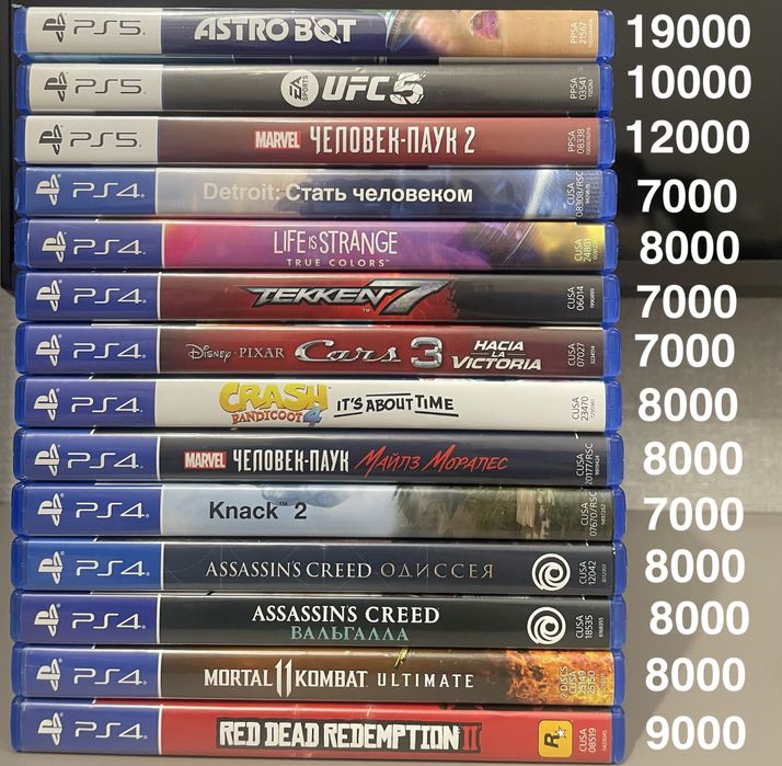 Игры playstation ps4/ps5