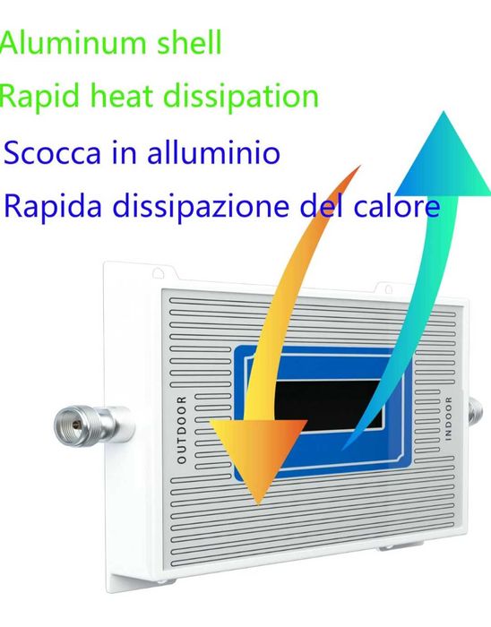GSM 900 4G LTE 1800 усилвател двубандов ретранслатор 70dB нов