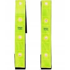 Светлоотразителна жилетка за безопасност с LED осветление