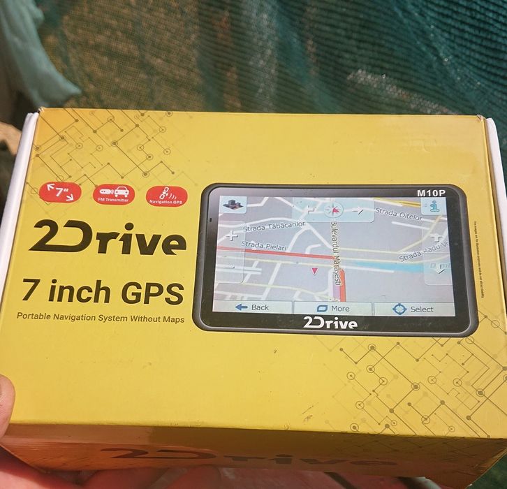 Navigator Satelitar Auto, Ecran 7 inch, Nou-Sigilat.