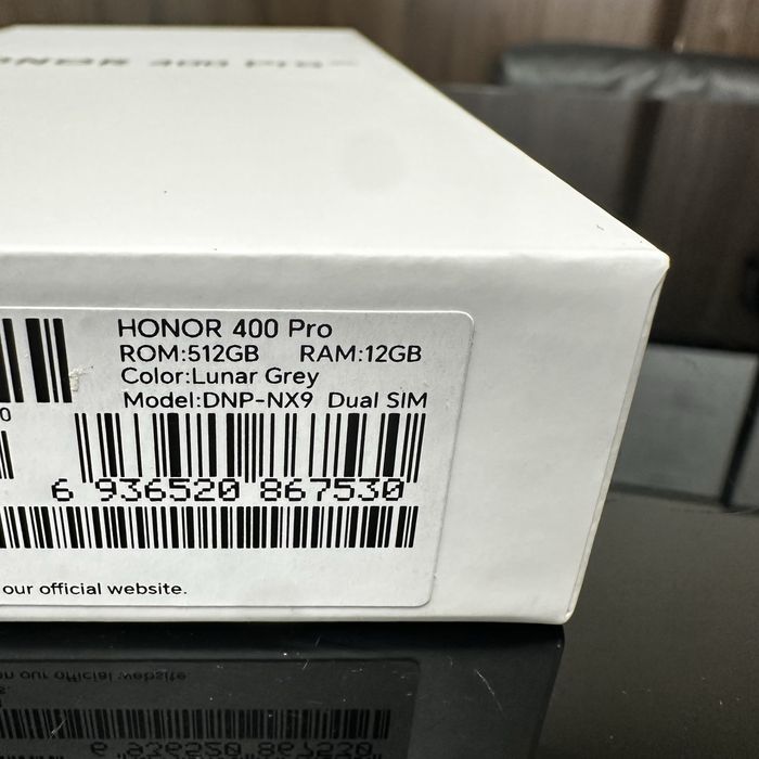 Нов! 2г. Гаранция! Honor 400 Pro 5G Dual 12GB RAM 512GB Grey, Black