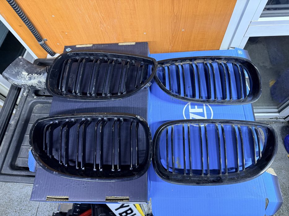 Grile duble bmw e60 e61 nari bara fata bmw e60 e61
