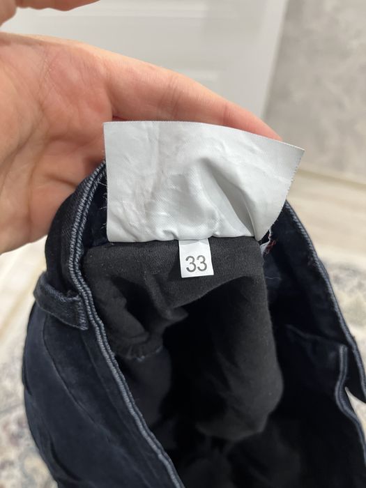 Джинсы темно синие