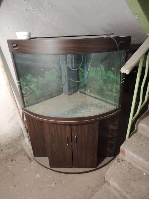 Угловой аквариум