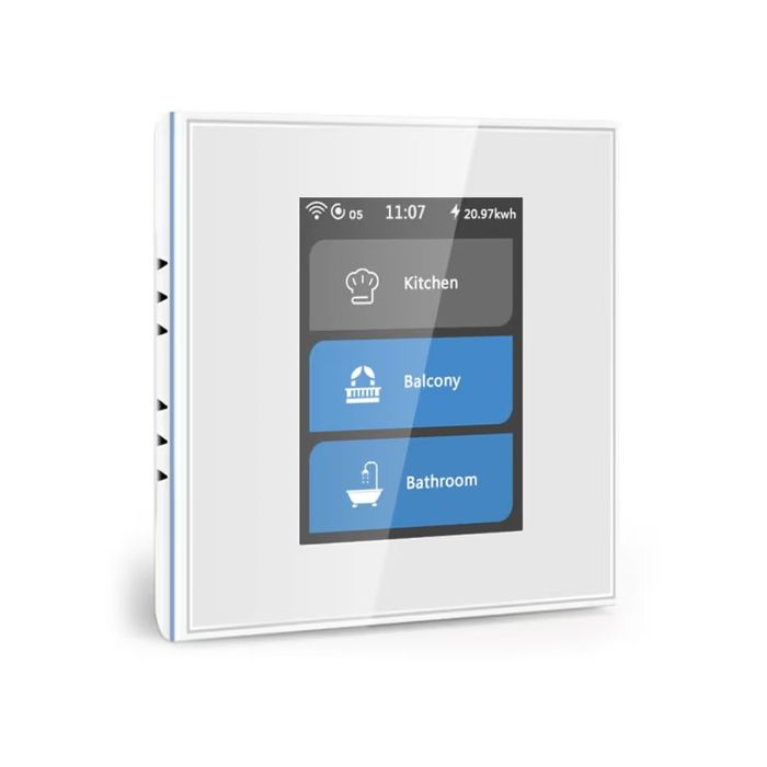 Умния WiFi ключ за осветление мулти режим 1/2/3-канал & перде LCDØ60mm