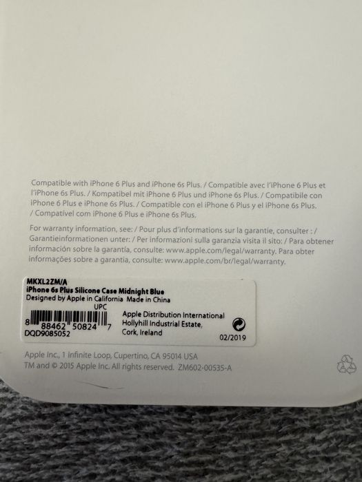 Vand husa silicon iPhone 6s Plus sigilata