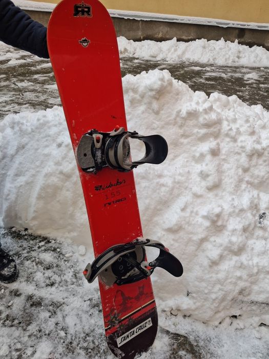 Placa snowboard + legaturi nitro