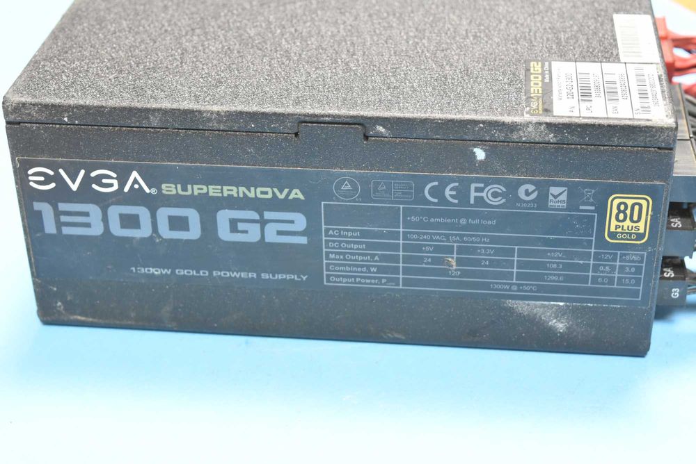 Evga 1300 Watt Supernova G2 топ модел 1300 вата компютърно захранване