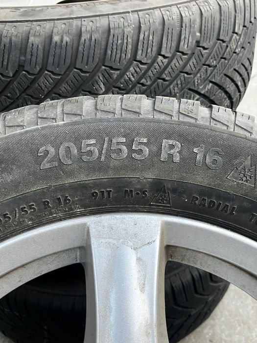 Set 4 Jante + Anvelope 205/55 R16