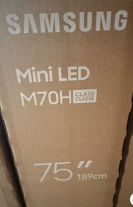 Televizor MiniLED Samsung M70H 75” Ultra HD, 4K Smart, 75M72H, Vision AI, HDR, 189 cm (2026) nou sigilat