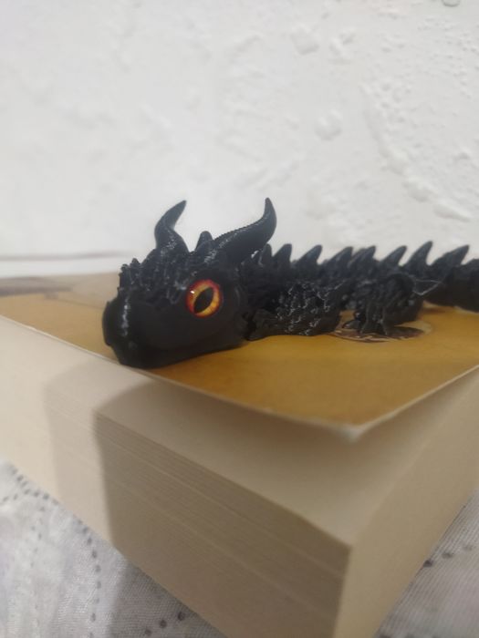 3D принтирано драконче играчка