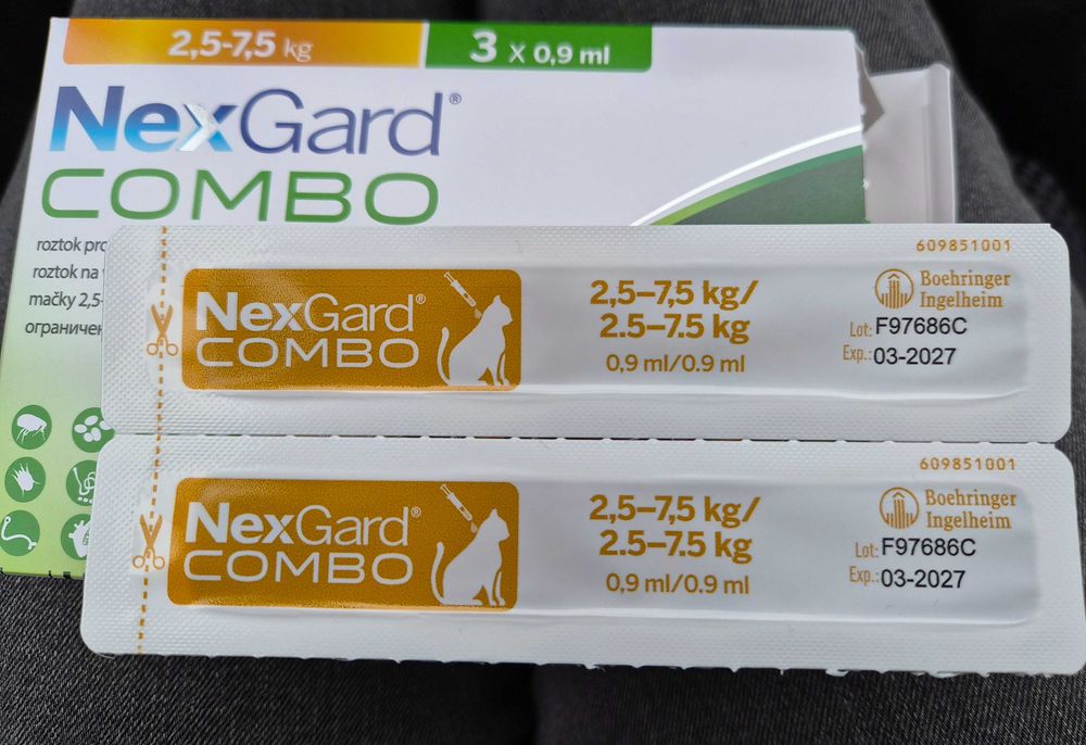 Пипета за обезпаразитяване на котка