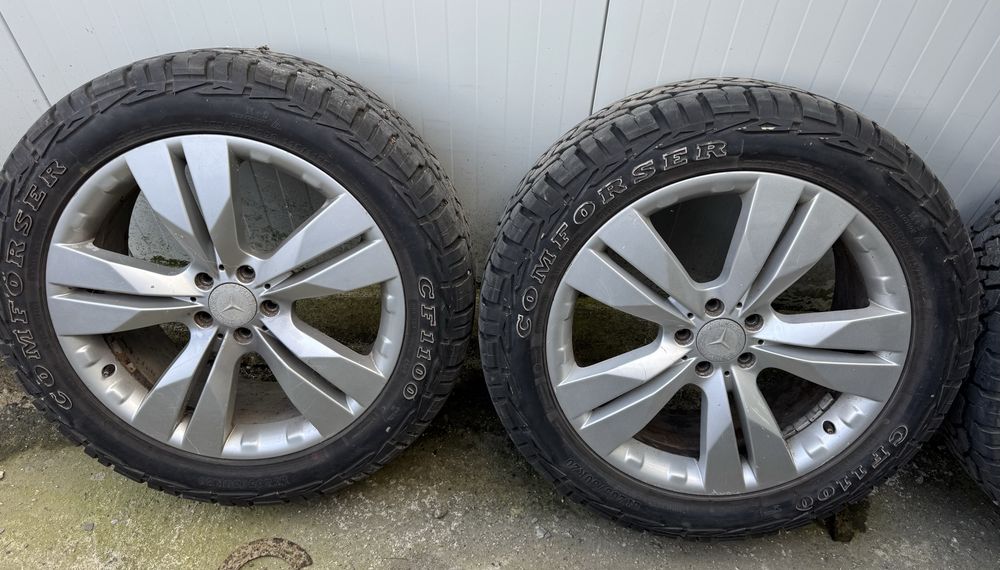 4 бр оригинални джанти Mercedes ML 20ки с офроуд гуми 265/50/20