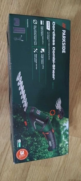 Foarfeca cu acumulator,arbusti si iarba ,sigilata