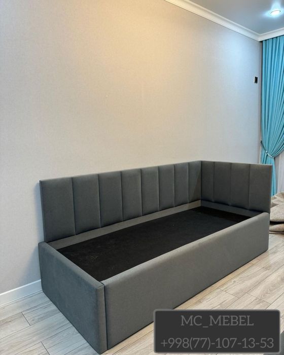 Детская угловая кровать с матрасом в наличии