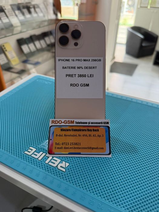 Iphone 16 Pro Max 256Gb Neverlock/Garantie