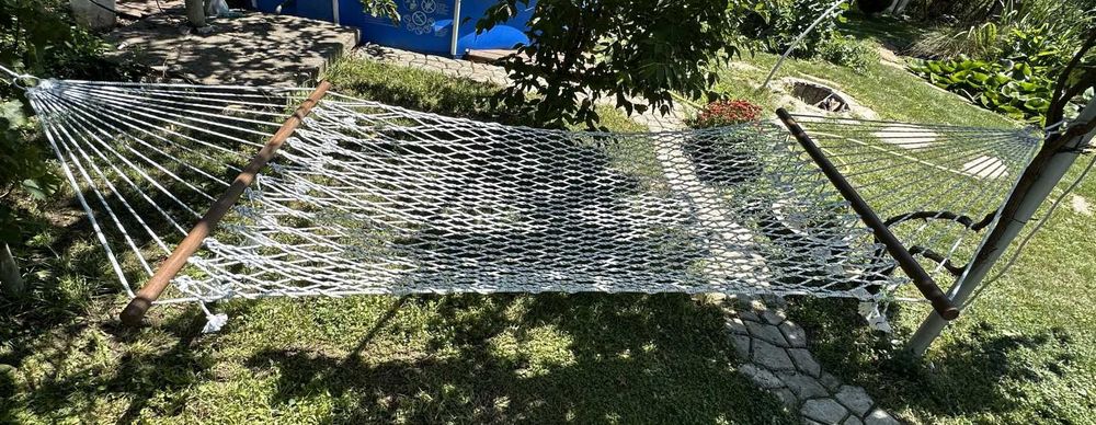 Ръчно изработен хамак без възли