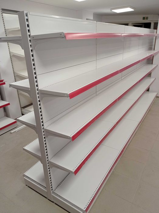 Крайстенни метални стелажи  1,85м (Н) - нови на склад