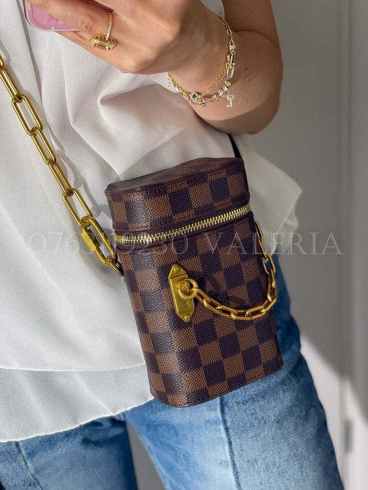 Geanta Louis Vuitton - imprimeu Damier Piele