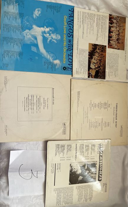 Диски , различной тематики, ПЛАСТИНКИ