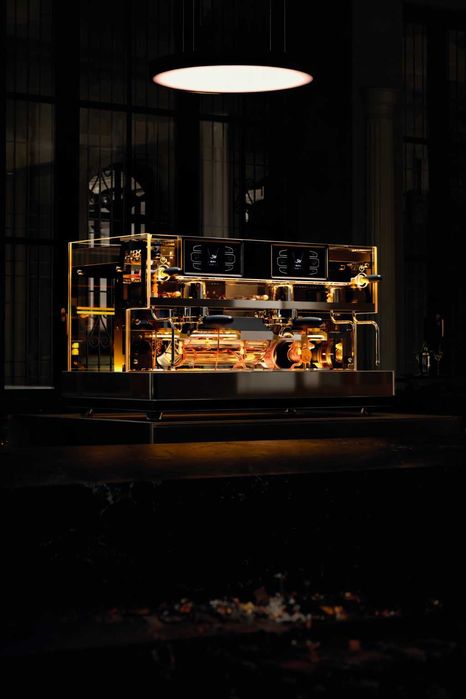 Espressor LSM „E. Luxury”-2gr.-multi boiler cu profilarea extracției