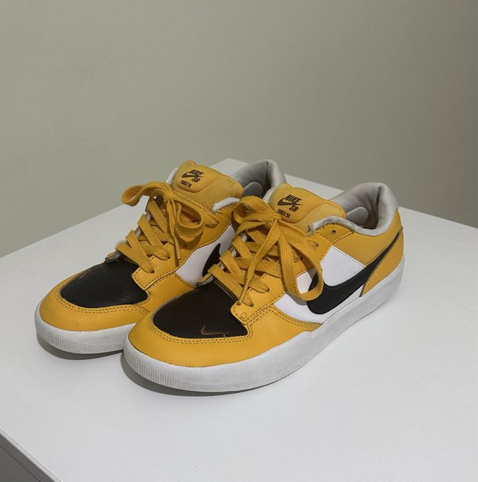 Nike SB Force 58 Premium Shoes University Gold + Cutie