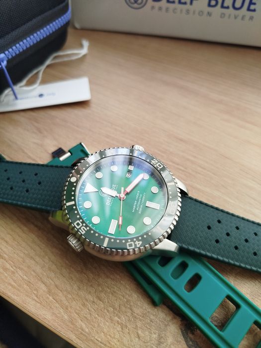 Deep blue Master 1000 automatic diver watch