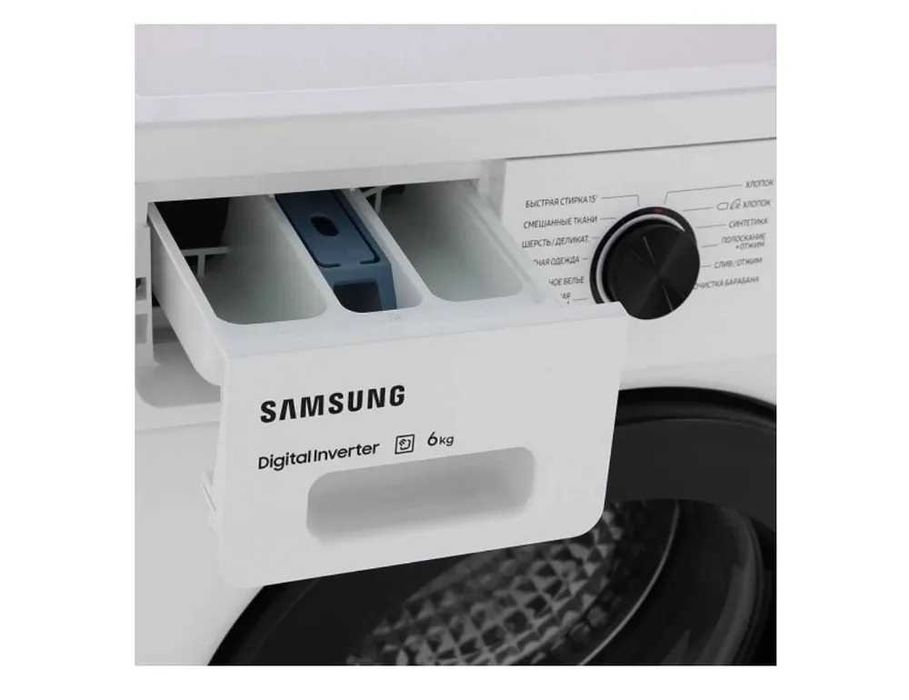Samsung 6 кг — Надёжность, Drum Clean, и доставка в любое время суток!