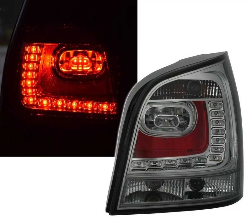 Стопове ЛЕД ПОЛО 9Н3 VW Polo 9N3 Led Диодни Тунинг Спорт Опушени