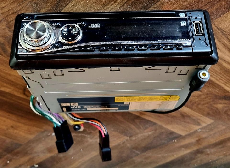 JVC KD-G632 USB MP3 CD Player 1DIN