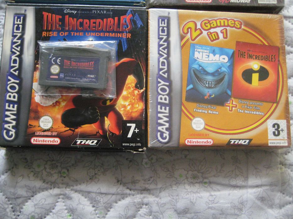Продавам оригинални игри за Nintendo GBA