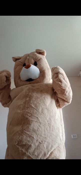 Ақ аю аниматорлық костюм